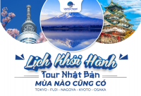 LỊCH KHỞI HÀNH TOUR NHẬT BẢN MỚI NHẤT