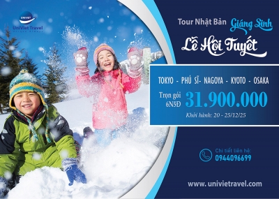 ĐÓN GIÁNG SINH TẠI NHẬT BẢN 2025