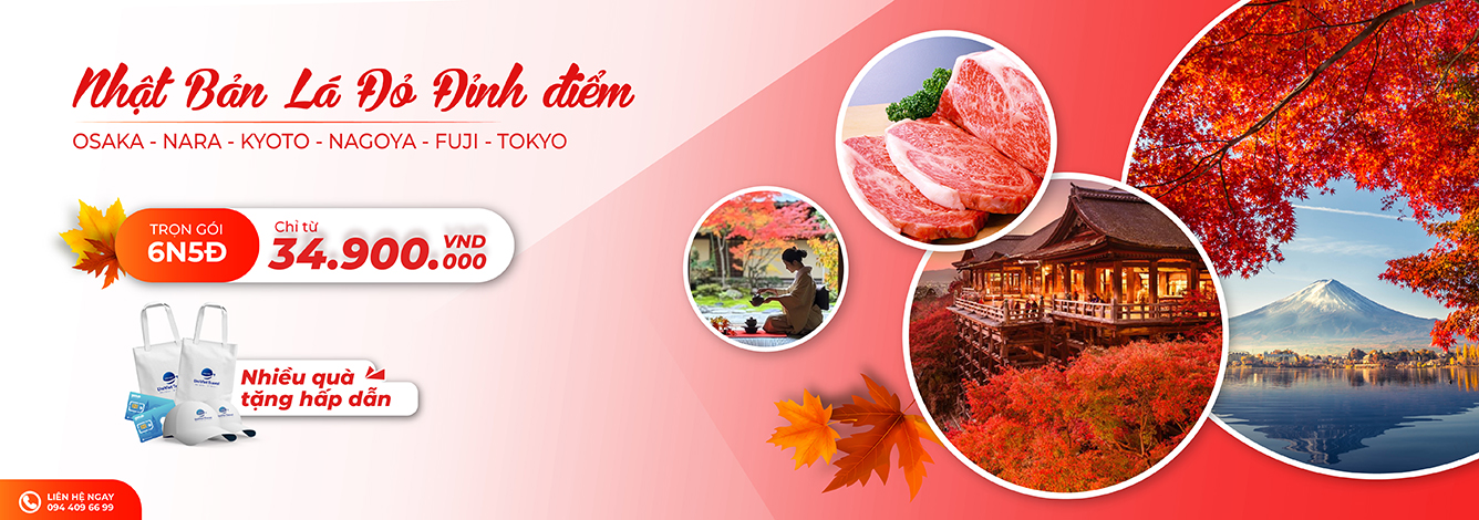 Nhật Bản mùa lá đỏ