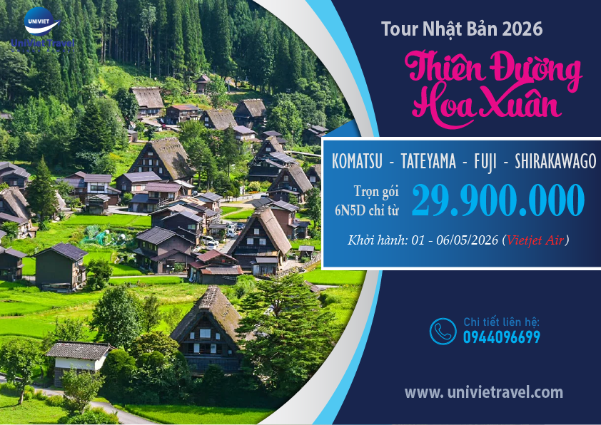 THIÊN ĐƯỜNG HOA XUÂN